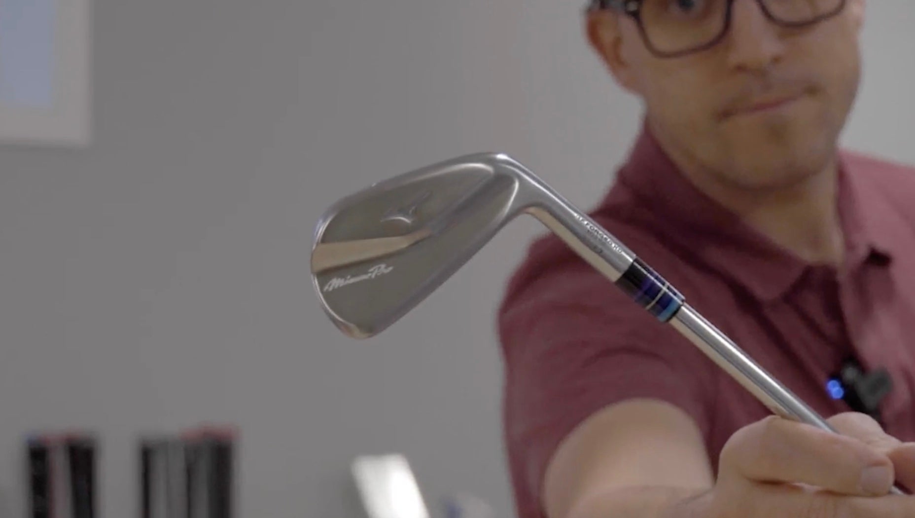 Building a golf club iron