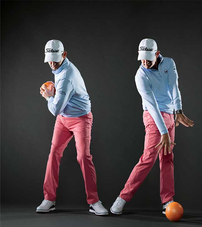 Golf drill improve ball striking